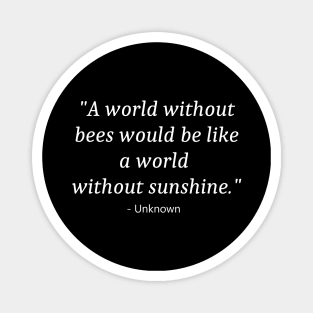 World Bee Day Magnet